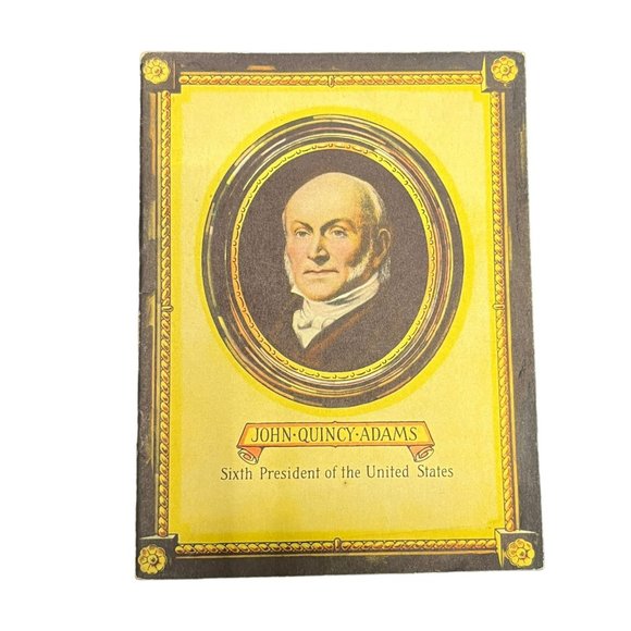 John Quincy Adams John Hancock Life Insurance History Booklet Pamphlet Ephemera‎ - Picture 1 of 3